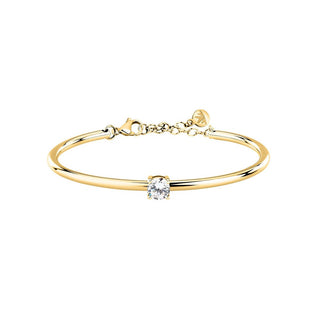 Morellato Bracciale Cerchi Oro Zirconi Trasparenti — Bracciale
