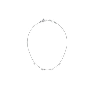Morellato Collana Argento Pavé Zirconi Cubici — Collana