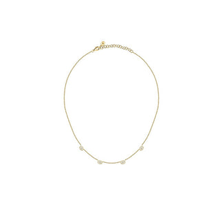 Morellato Collana Placcata Oro Con Pavé Di Zirconi Cubici Sazb02 — Collana