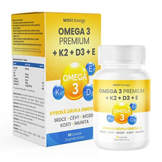 Movit energy Omega 3 Premium K2 D3 E 90 capsule — Integratore