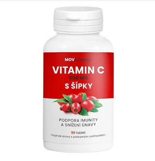 Movit Energy Vitamin C 500 Mg With Rosehip 90 Tablets 