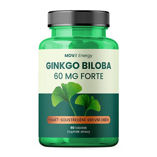 Movit Energy Ginkgo Biloba 60 Mg Forte 90 Cápsulas 