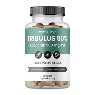 Movit Energy Tribulus 90% Tribulus 500 Mg 4In1, 90 Cápsulas 