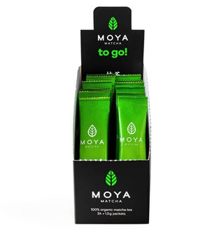 Moya Matcha To Go! Té Verde Japonés Biológico Tradicional - 24 X 1,5 G 