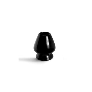 Moya Naoshi Supporto Frusta Matcha Nero Chasen — Accessorio matcha
