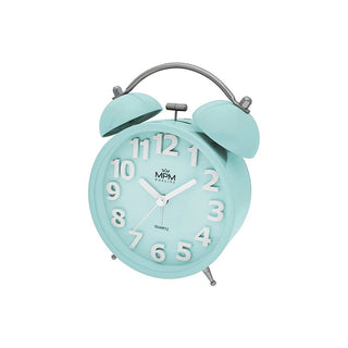 Mpm Quality Sveglia Analogica In Metallo Happy Morning Azzurro C01.4056.31 — Sveglia