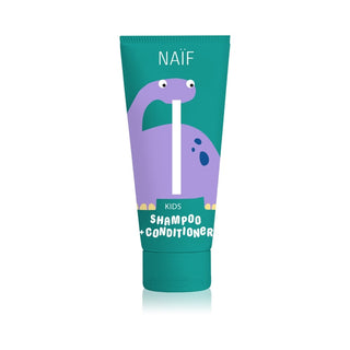 Naïf Shampoo E Balsamo Per Bambini Al Profumo Di Lime E Ribes Nero 250 ml — Shampoo + balsamo