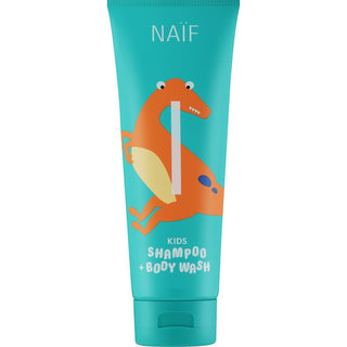 Naïf Gel Detergente E Shampoo Per Bambini Al Profumo Di Lime E Ribes Nero 250 ml — Shampoo bambino
