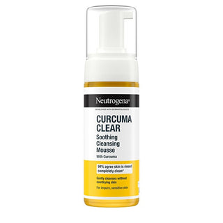 Neutrogena Schiuma Detergente Lenitiva Curcuma Clear 200 ml — Schiuma detergente