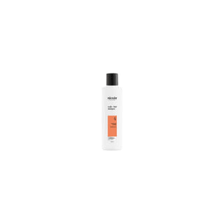 Nioxin System 4 (System 4 Cleansing Shampoo) Fint, farvet og tyndt hår - Volumen: 300 Ml 