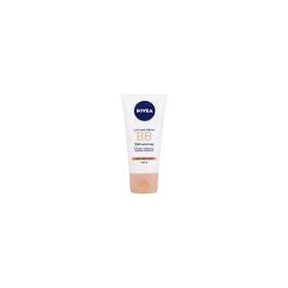 Nivea Fugtgivende forskønnende 5-i-1 Bb Cream Spf 15 (Fugtgivende forskønnende 5-i-1) 50 Ml - Nuance: Mørk 