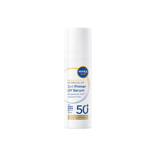 Nivea 2-i-1 ansigtsserum SPF 50+ (daglig UV-serum) 30 Ml 
