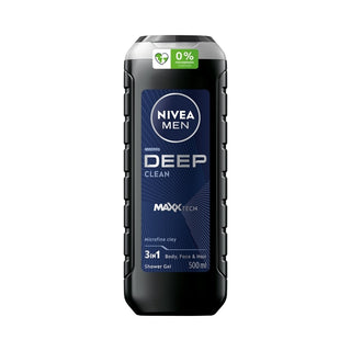 Nivea Men Deep Shower Gel (Brusegelé) 500 Ml 