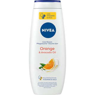 Nivea Gel Doccia All'Arancia E Olio Di Avocado Care 500 ml — Gel doccia