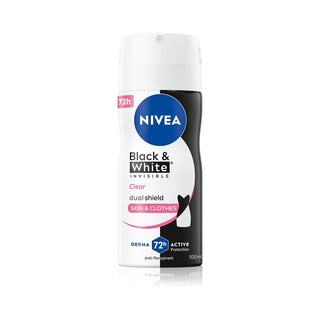 Nivea Deodorante Invisible Black & White Clear 100 ml — Deodorante