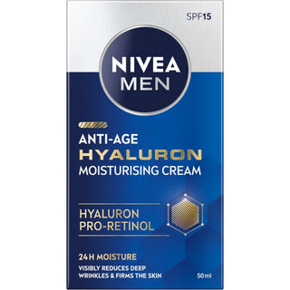 Nivea Men Anti-Age Hyaluron Crema Idratante 50 ml — Crema viso uomo