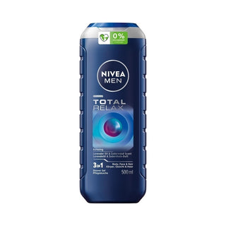 Nivea Men Total Relax (Brusegel til krop, ansigt og hår) 500 Ml 