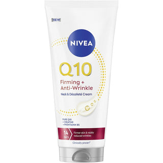 Nivea Opstrammende og anti-rynke creme til hals og décolleté Q10 200 Ml 