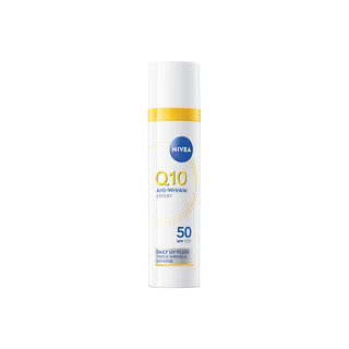Nivea Daglig ansigtsfluid SPF 50 Q10 Anti-Rynke Expert (Daglig UV-fluid) 40 Ml 