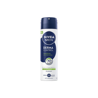 Nivea Antiperspirant Spray til følsom hud Men Derma Control Sensitive (Antiperspirant) 150 Ml 