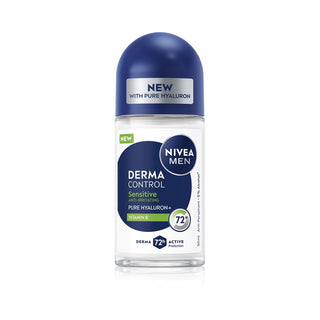 Nivea Men Derma Control Sensitive Antiperspirant Roll-On 50 Ml 