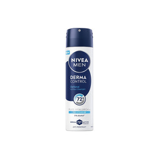 Nivea Antiperspirant Spray til mænd Derma Control Defend (Antiperspirant) 150 Ml 