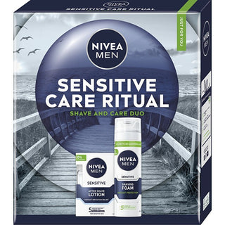 Nivea Gavesæt til mænd med lotion til sensitiv hud 
