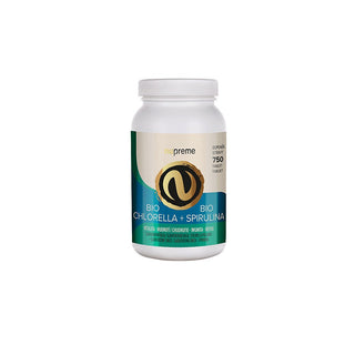 Nupreme Clorella + Spirulina 750 Bio Tabletten 