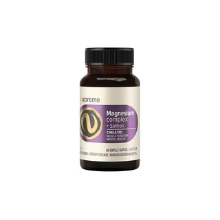Nupreme Magnesiumchelat + Safran 60 Kapseln 