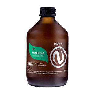 Nupreme Kombucha Gurke und Koriander 330 Ml Bio 