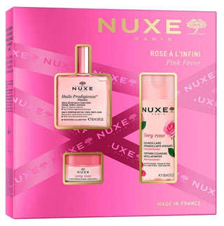 Nuxe Set de regalo para el cuidado de la piel Pink Fever 