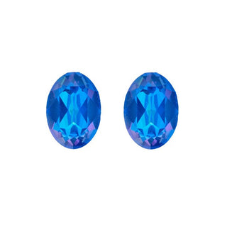 Oliver Weber Orecchini Cristalli Swarovski Blu Dawn Lumiere 23219 — Orecchini
