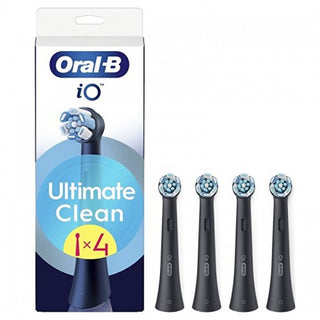 Oral B Cabezales de Cepillo de Dientes Io Ultimate Clean Black 4 Piezas 