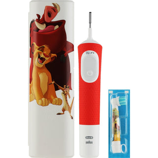 Oral B Cepillo Eléctrico Con Estuche De Viaje Para Niños El Rey León 