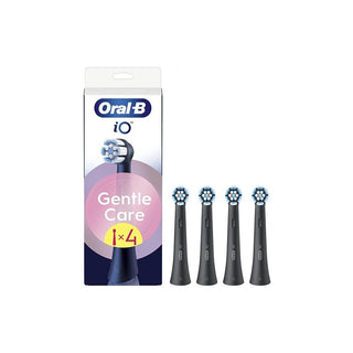 Oral B Io Gentle Care Cabezales Negros 4 Piezas 