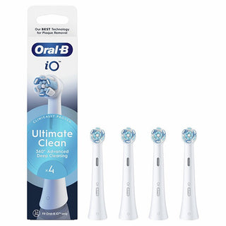 Oral B Cabezales de Recambio Ultimate Clean Io White 4 Piezas 