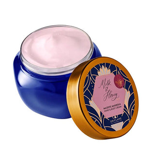 Oriflame Crema Mani E Corpo Al Latte E Miele Gold Majestic Magnolia 250 ml — Crema mani e corpo