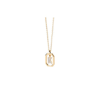 PDPAOLA Lettere "K" CO01-522-U Placcato Oro â Collana