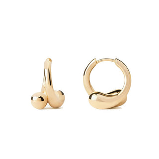 PDPaola Essentials AR01-C85-U — Orecchini a Cerchio Placcati Oro