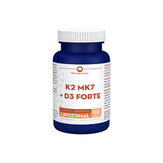 Pharma activ Liposomiale K2 Mk7 + D3 Forte 60 capsule — Integratore