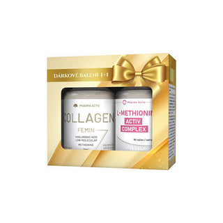 Pharma activ Collagen Femin 90 capsule + L-Metionina Activ 90 compresse — Set integratori