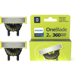 Philips Lame Di Ricambio Per Il Viso Oneblade 360 Qp420/50 2 pezzi — Lame per rasoio