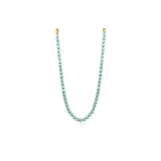 Police Collana Di Perline In Resina Verde Chiaro Pejln2103903 — Collana