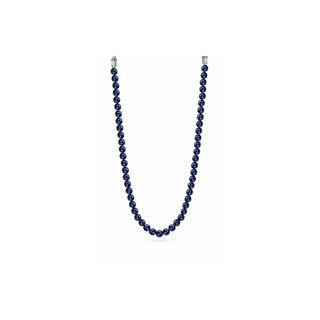 Police Collana Di Perline In Resina Blu Pejln2103905 — Collana