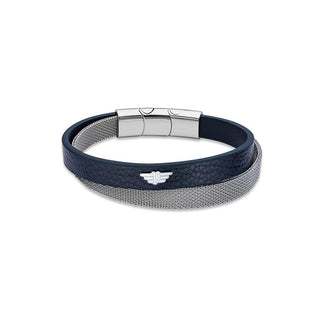Police Bracciale In Pelle Da Uomo Hardware Peagb2119611 19 cm — Bracciale