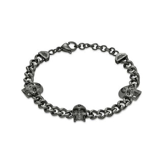Police Bracciale Nero Uomo Vertex — Bracciale