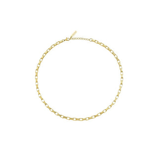 Police Collana In Acciaio Placcato Oro Player Peagn0041802 — Collana