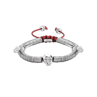 Police Elegante Bracciale Da Uomo Con Perline In Acciaio Pj26553Bss.03 — Bracciale