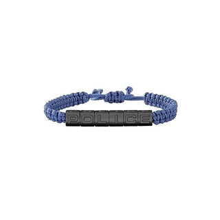 Police Bracciale In Tessuto Blu Rackwick Pj26453Bsun02 — Bracciale
