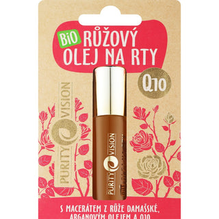 Purity Vision Olio Labbra Rosa Q10 10 ml — Olio labbra